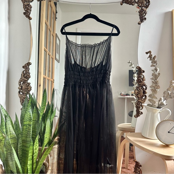 NWT H&M Transparent mesh dress - Picture 5 of 8
